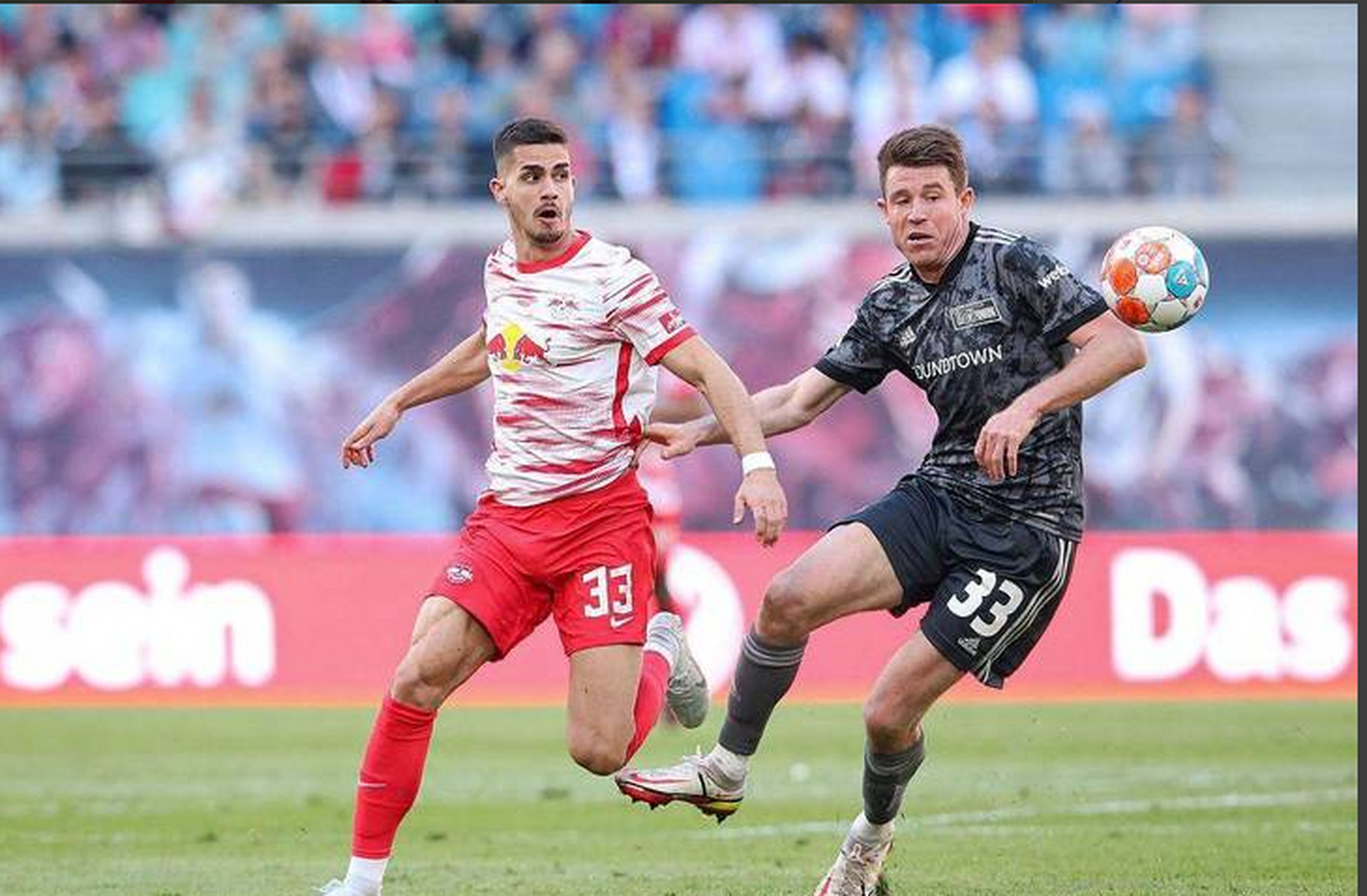 包含RB莱比锡击败对手，继续在德国联赛中崭露头角的词条